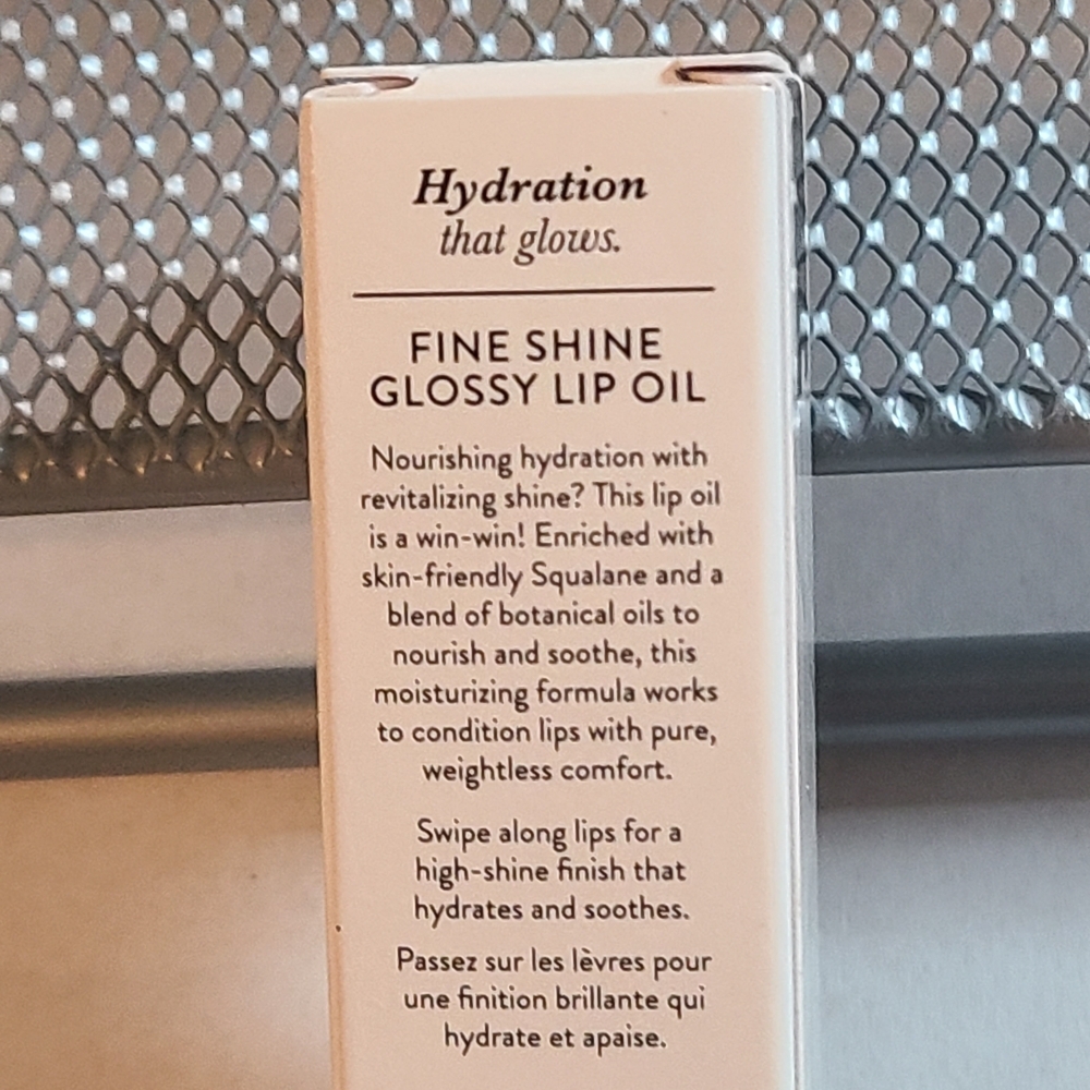 Laura Geller Fine Shine Glossy Lip Oil Color Glass Half Full NIB .25 Oz/ 7 G - Picture 4 of 7